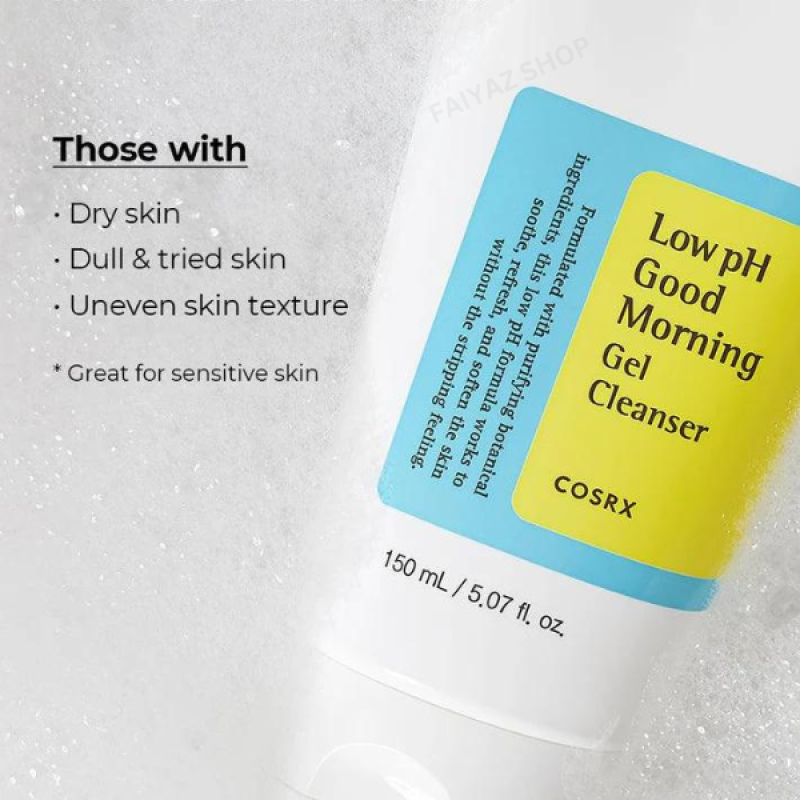 Cosrx Low pH Good Morning Gel Cleanser (150ml)