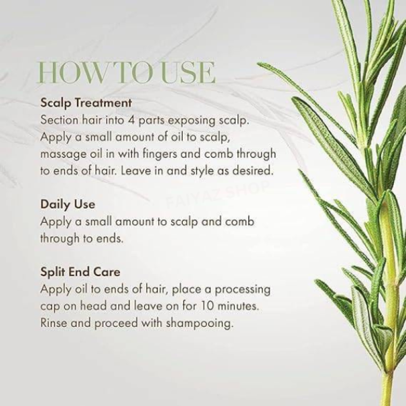 Mielle Rosemary Mint Scalp & Hair Strengthening Oil (59ml)
