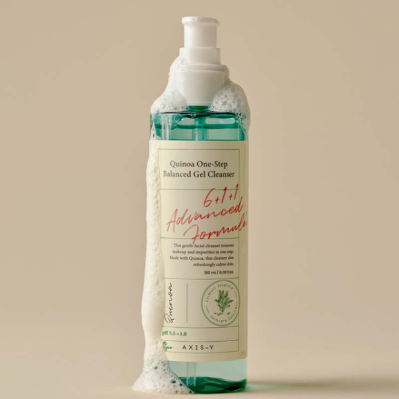 AXIS-Y Quinoa One-Step Balanced Gel Cleanser (180ml)