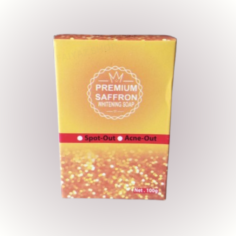 Premium Saffron Whitening Soap (100gm)