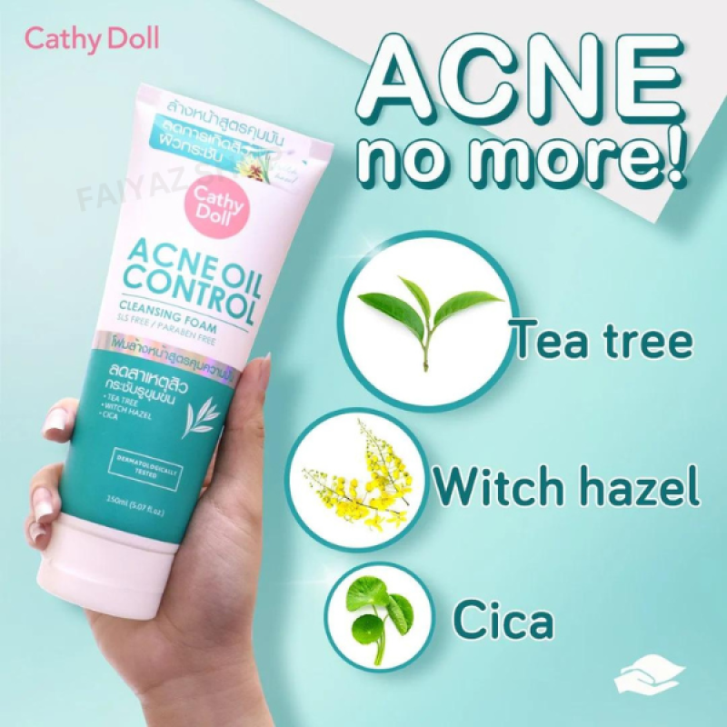 Cathy Doll Acne Oil Control Cleansing Foam (150ml)