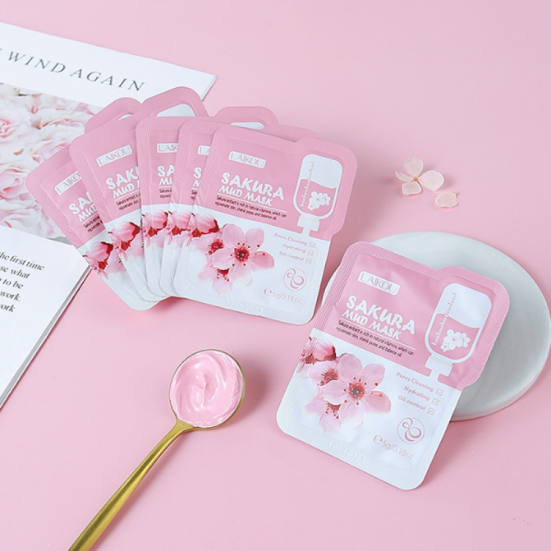 LAIKOU Sakura Mud Mask-03pcs (5g)