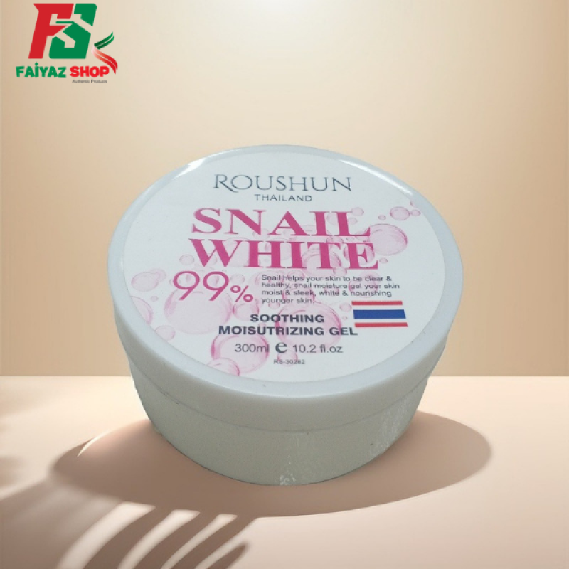 ROUSHUN Snail White 99% Soothing Gel (300ml)